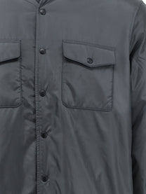 ASPESI Men's Piu Padded Shirt Jacket Grey