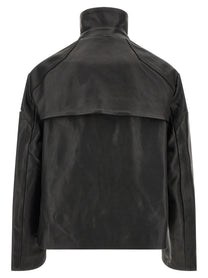Rick Owens Piece Mac Jacket Black, view 3
