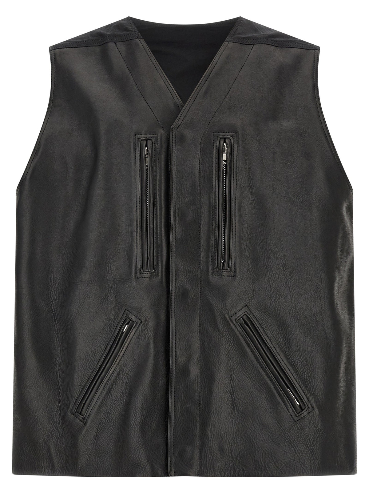 Rick Owens Piece Mac Jacket Black, view 2