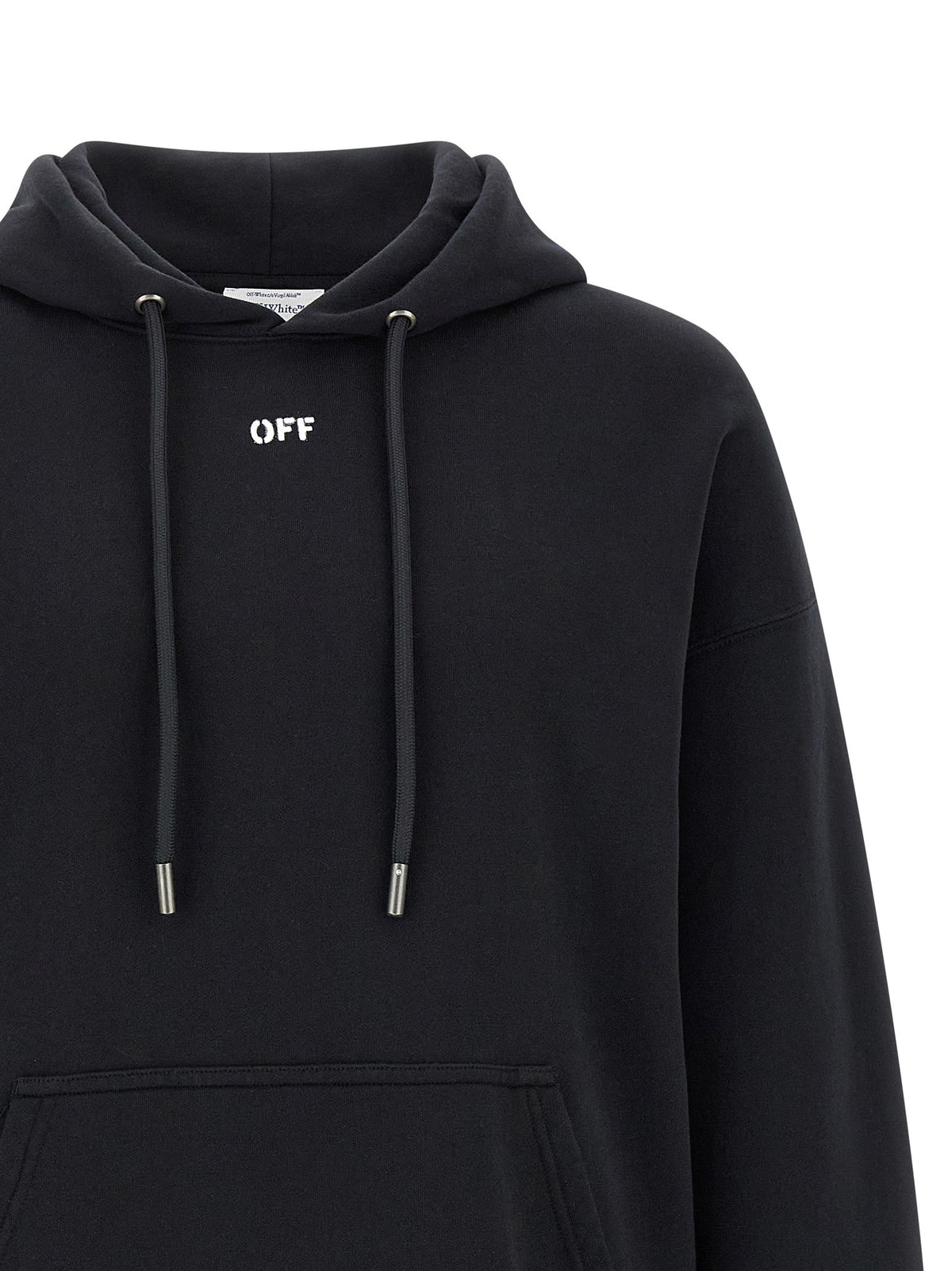 Off-White Spray Arrow Skate Hoodie Black