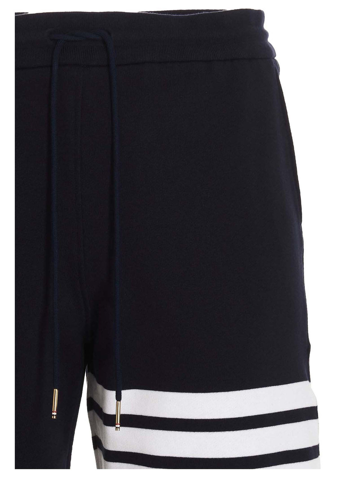 Thom Browne Bar Bermuda Shorts Blue