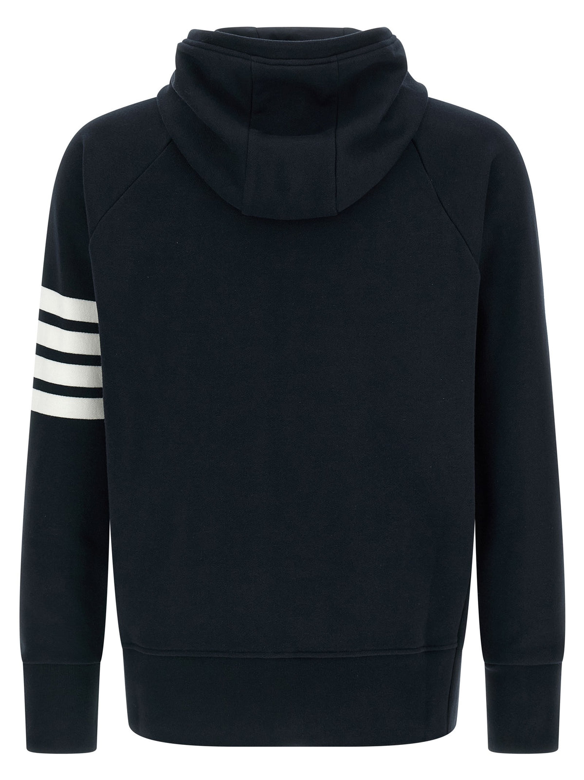 Thom Browne Bar Hoodie Blue