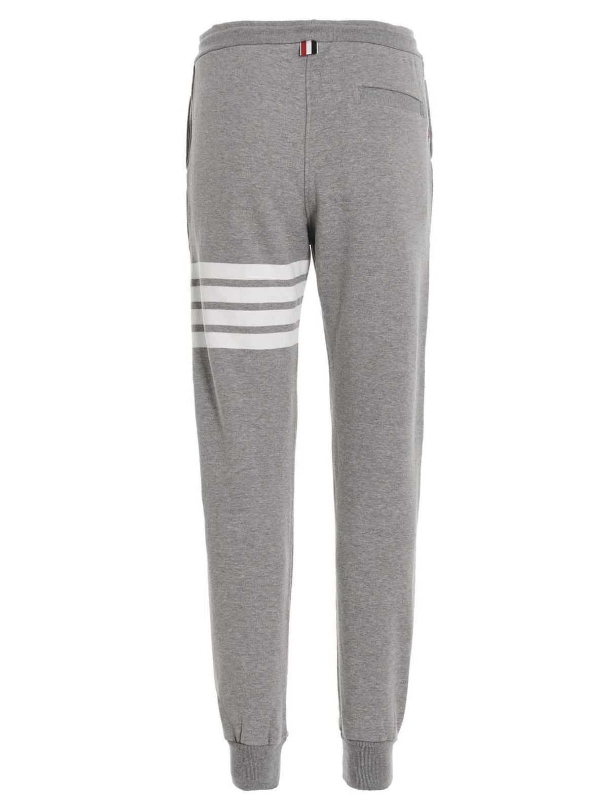 Thom Browne Bar Joggers Grey