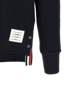 Thom Browne Bar Polo Shirt Blue, view 4