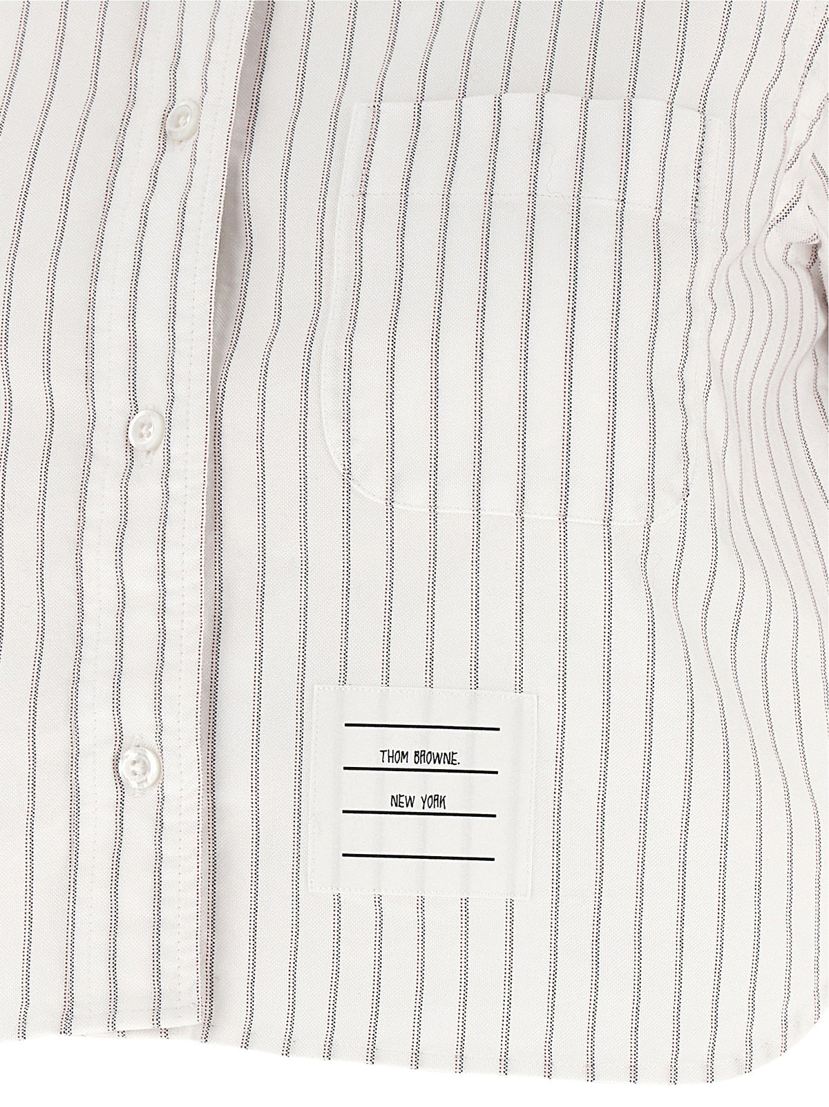 Thom Browne Cropped Shirt White