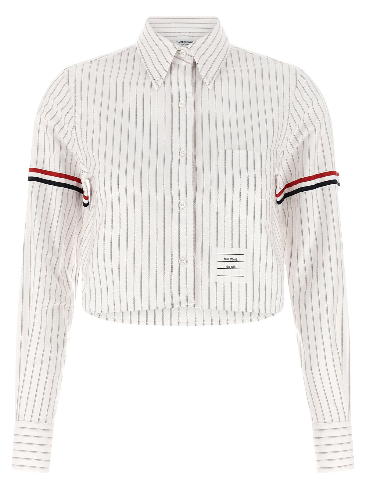 Thom Browne Cropped Shirt White