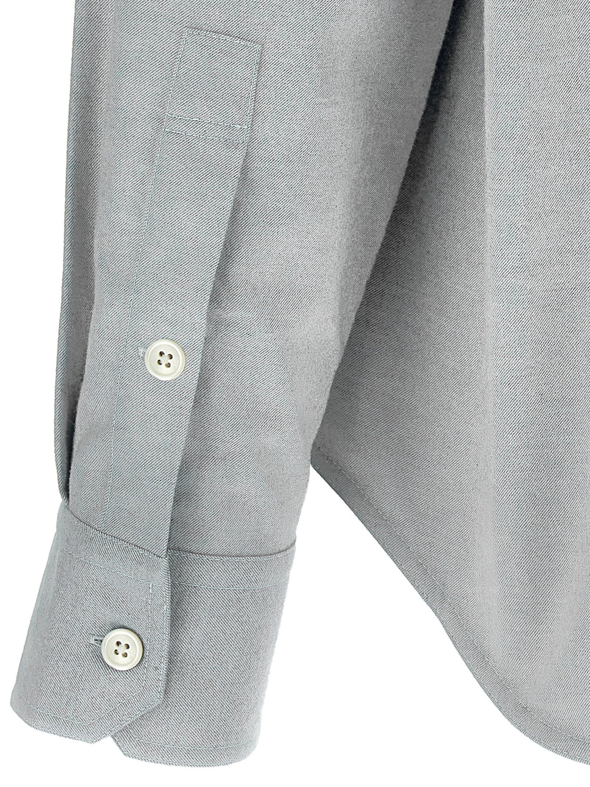 Thom Browne Flannel Shirt Grey