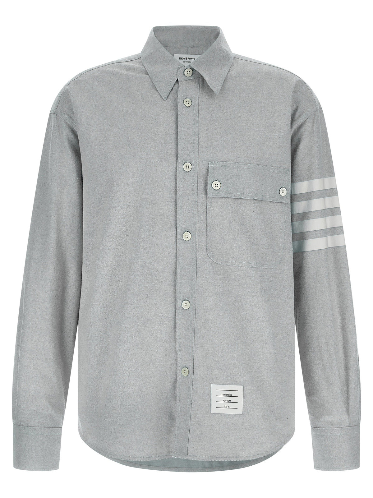 Thom Browne Flannel Shirt Grey