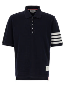 Thom Browne Polo Shirt Blue
