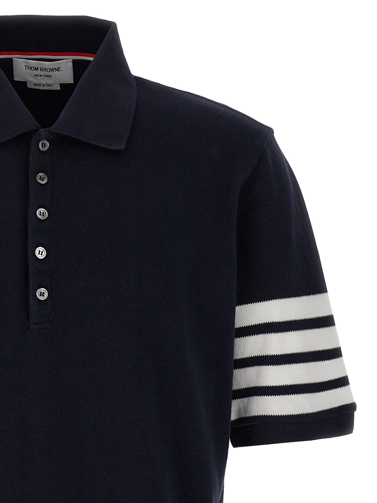 Thom Browne Polo Shirt Blue, view 3
