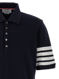 Thom Browne Polo Shirt Blue, view 3