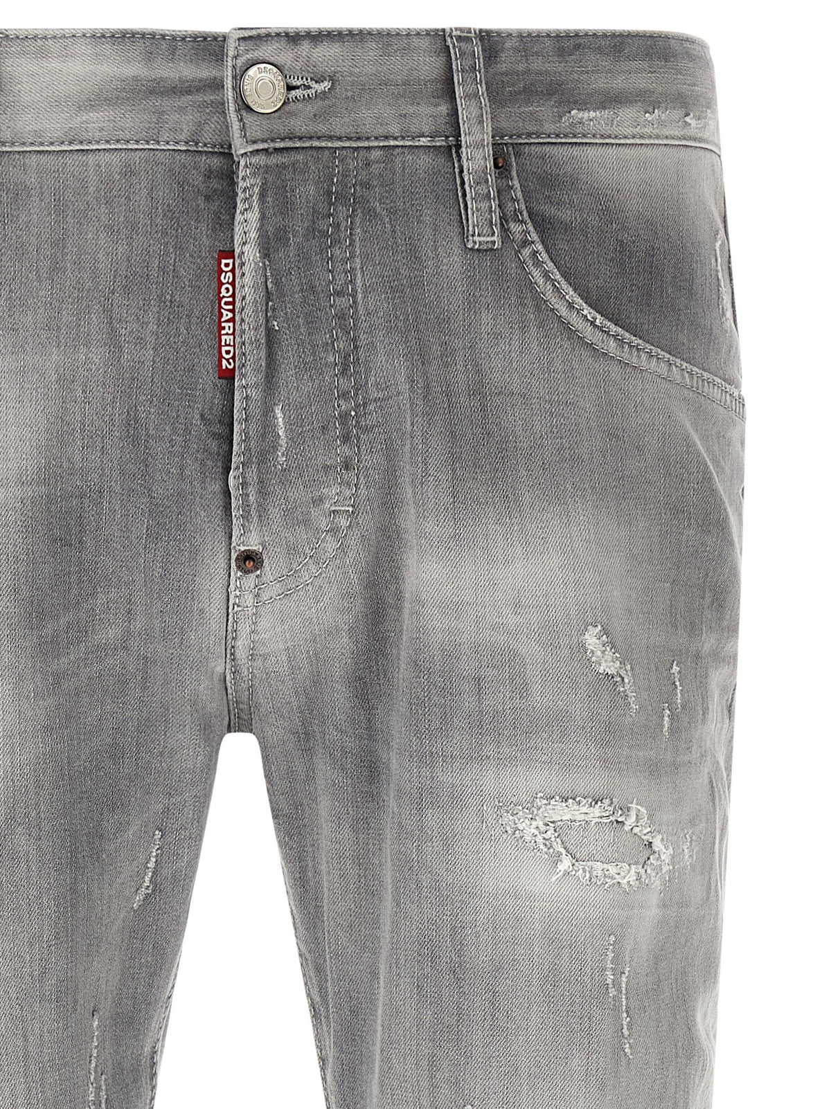 Dsquared2 Tasche Jeans Grey