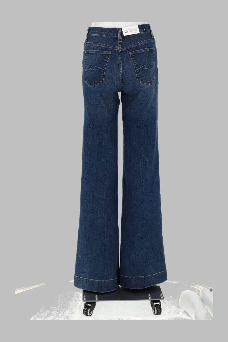 7 For All Mankind Women's Jeans Modern Dojo Blue