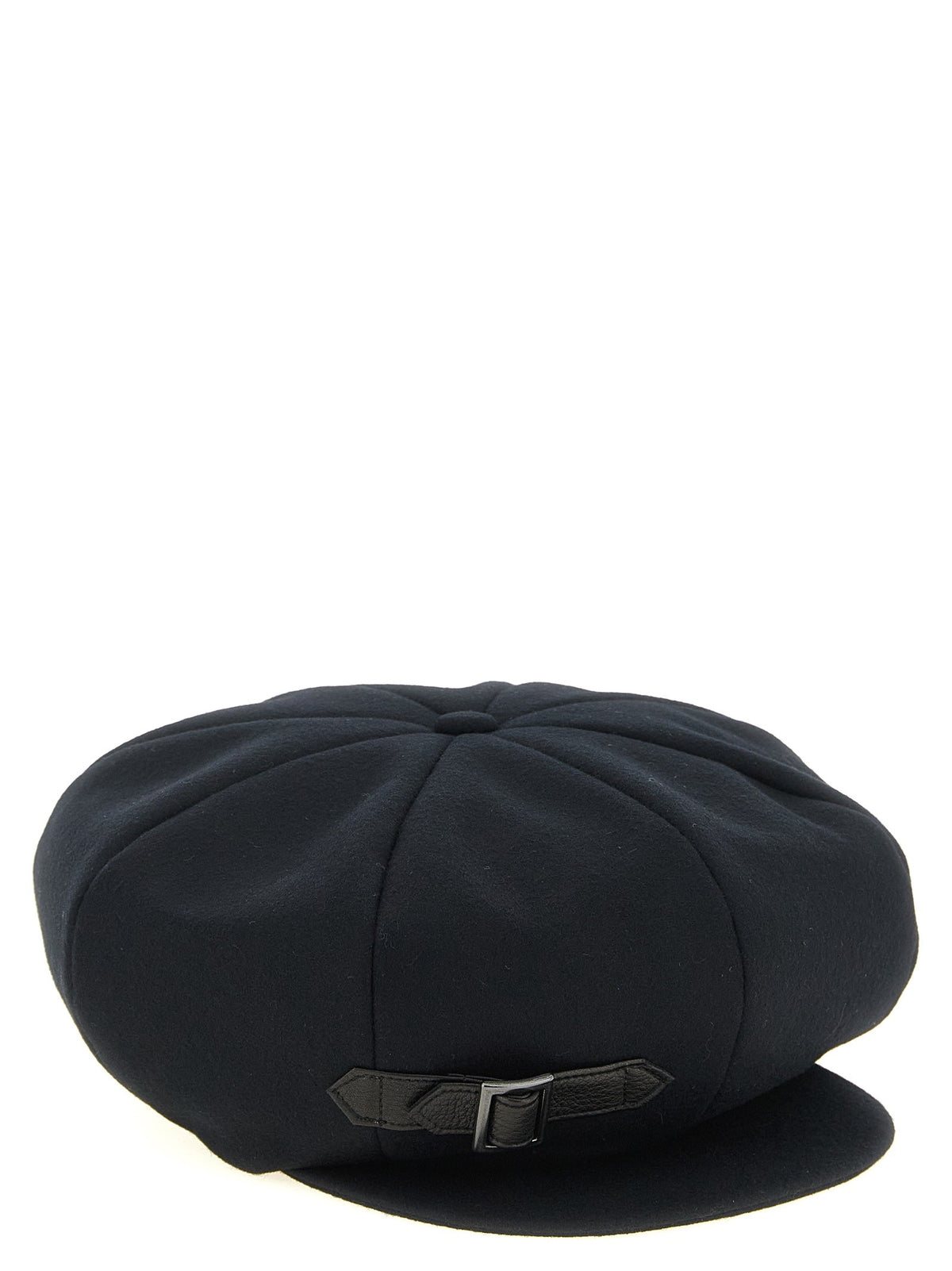 YOHJI YAMAMOTO Panel Casquette Hat Black, view 2