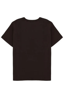 A.P.C men’s black short-sleeved crew neck t-shirt with a simple design ideal for casual wear