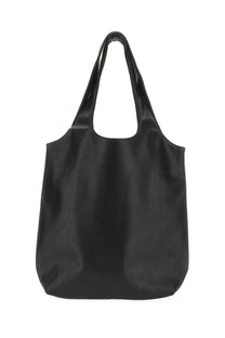 A.P.C unisex borsa con black black glossy nylon tote bag with sturdy handles for everyday use