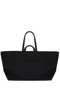 A.P.C women’s LE drummer tote bag black made of black canvas with two sturdy handles for everyday use