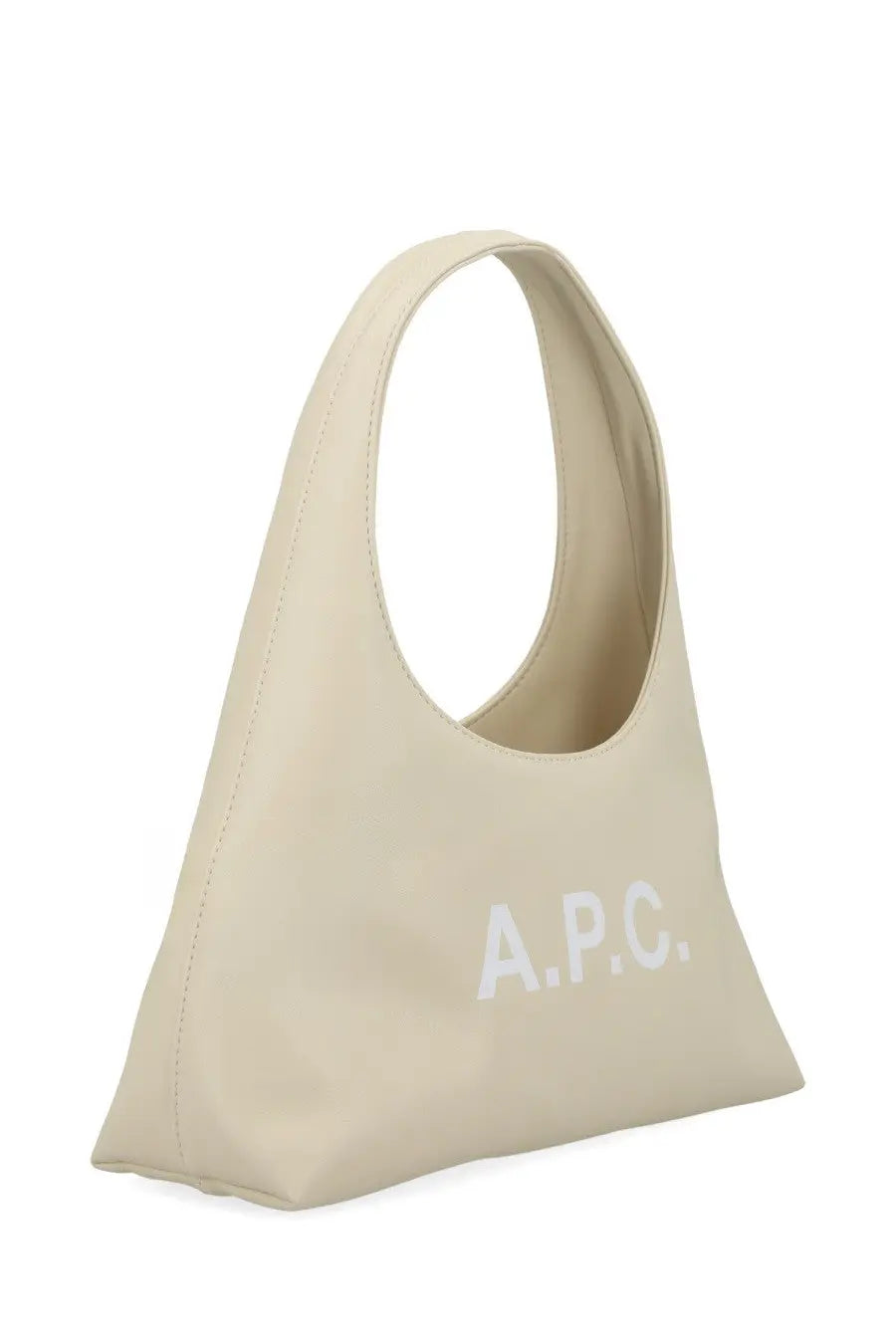 Beige a.p.c womens ninon baby bag made of durable canvas with adjustable straps and spacious interior for daily use