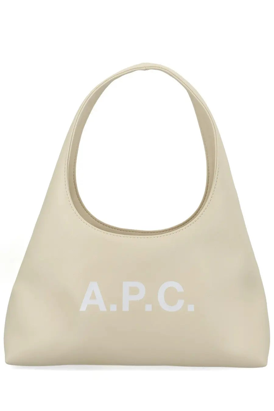Cream-colored a.p.c women’s ninon baby bag beige made of soft durable material ideal for everyday use