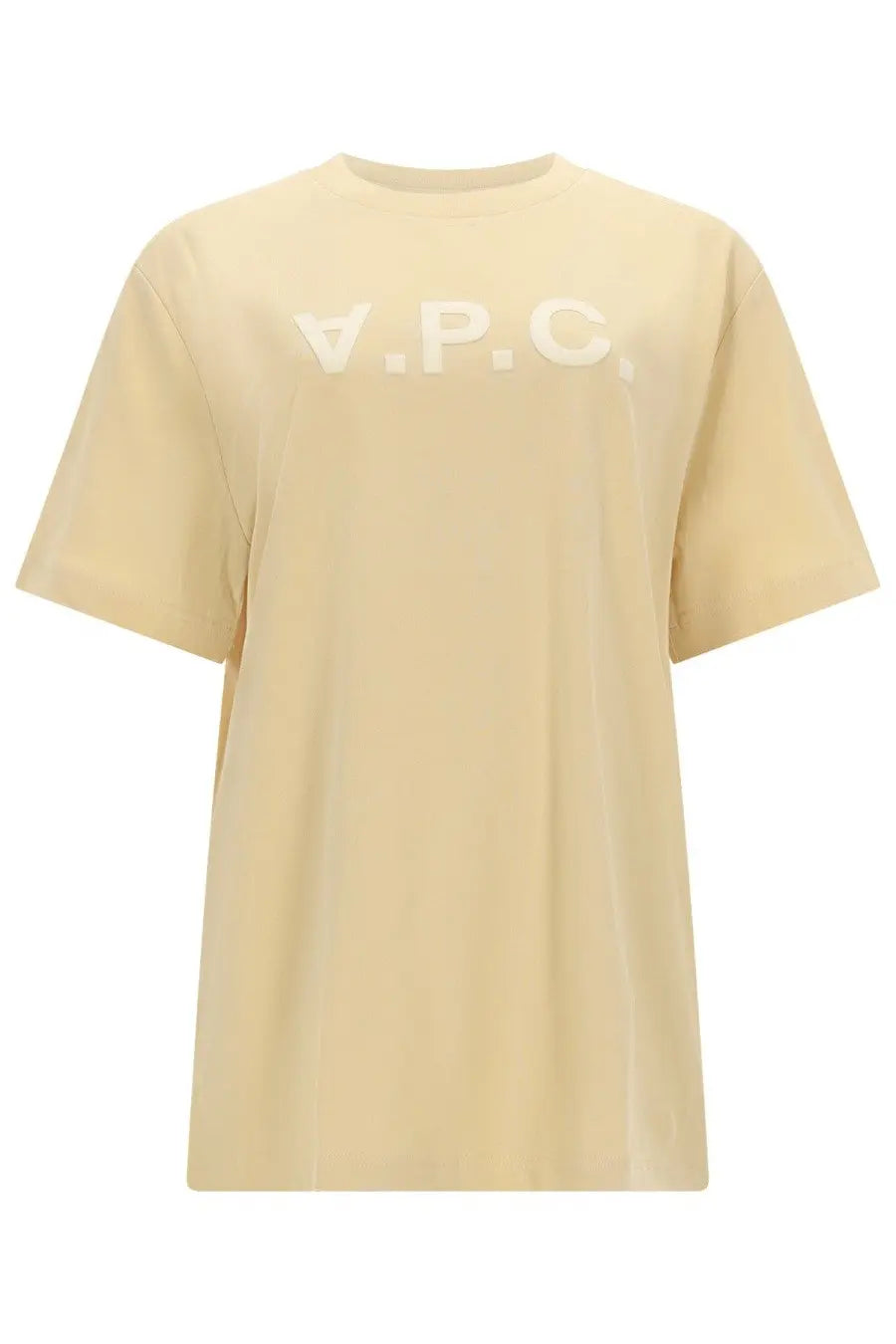 Cream-colored a.p.c women’s shirt beige made from soft cotton for casual and stylish wear