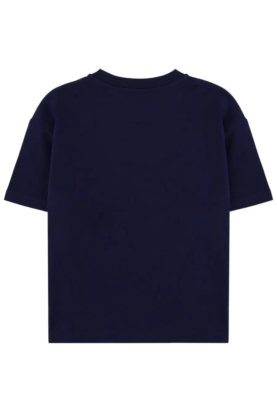 Navy blue short-sleeved cotton t-shirt for women by A.P.C ideal for casual wear