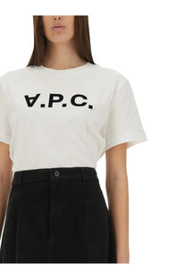 A.p.c women’s white shirt made from lightweight cotton perfect for casual and office wear