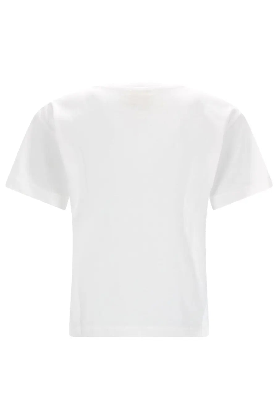 A.P.C women’s white short-sleeved shirt with a simple clean design made from soft cotton fabric