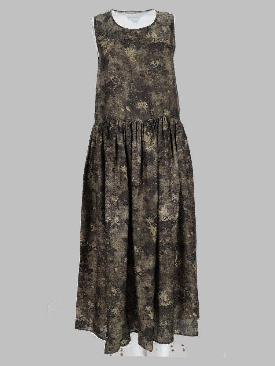 Uma Wang Women's Abito Ardal Green