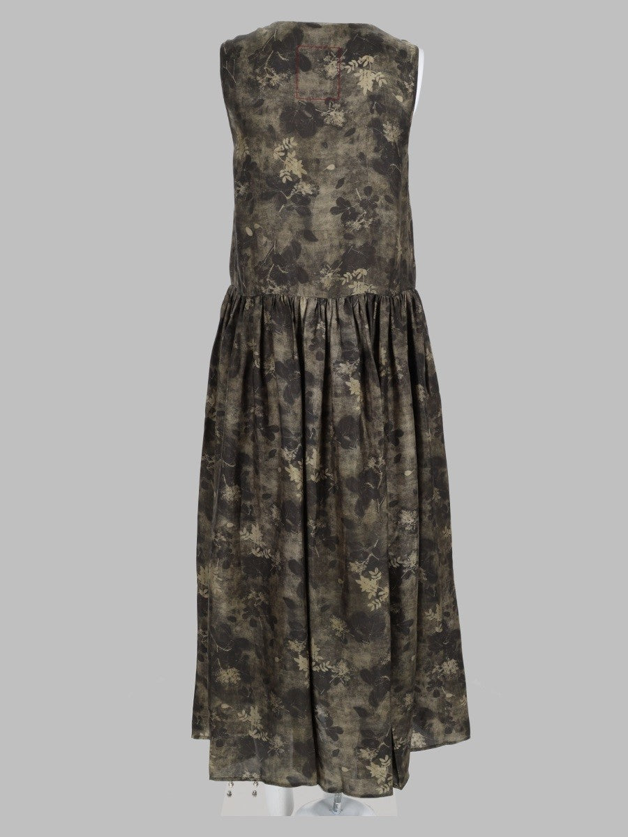 Uma Wang Women's Abito Ardal Green