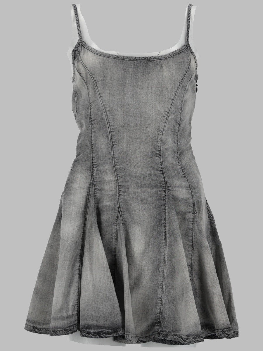 Diesel Women's Abito Corto DE Spoky Grey