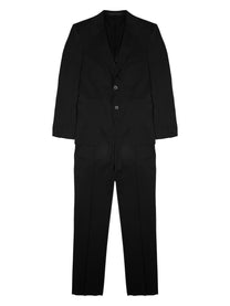 Colamarino Men's Abito in Misto Lana Con Giacca Monopetto Multicolor