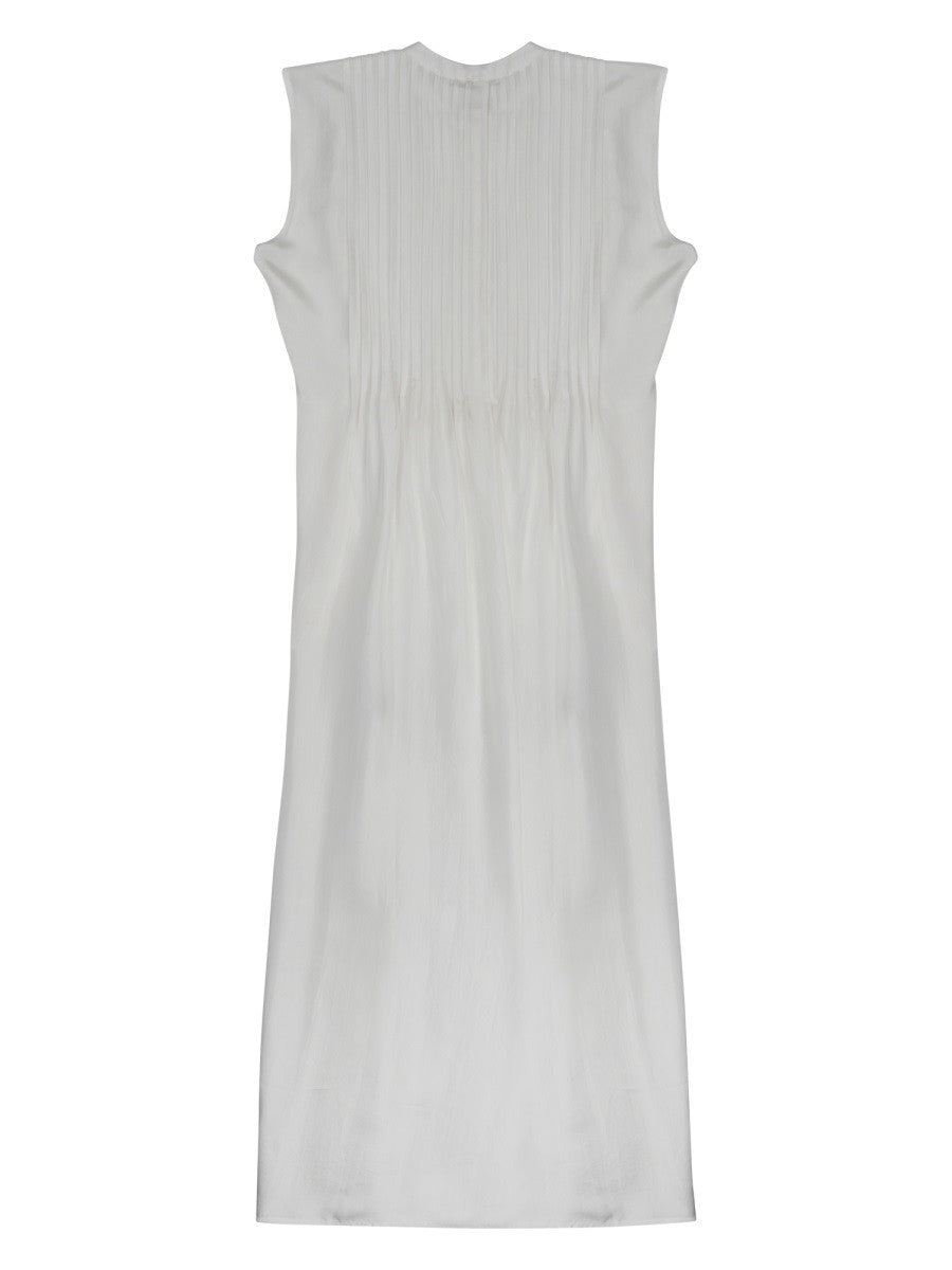 P.A.R.O.S.H Women's Abito in Seta White