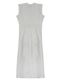 P.A.R.O.S.H Women's Abito in Seta White
