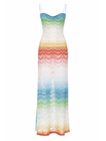 Missoni Women's Abito Lungo Copricostume Multicolor