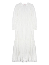 Mc2 Saint Barth Women's Abito Lungo Sylvia White