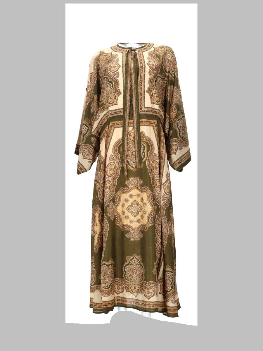 Zimmermann Women's Abito Midi Tunica Mahon Multicolor