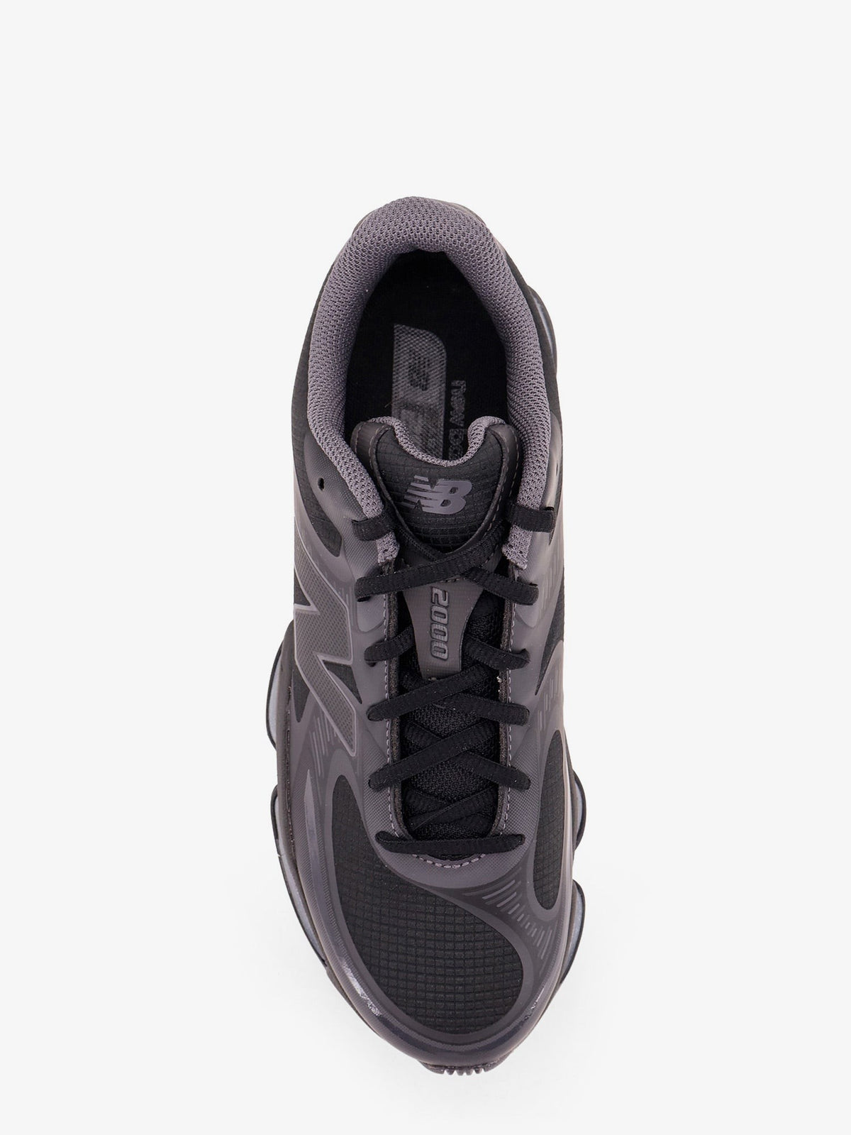 New Balance Men's Abzorb Mesh and Rubber Sneakers Black, view 5