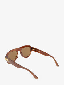 Bottega Veneta Women's Acetate Sunglasses Brown