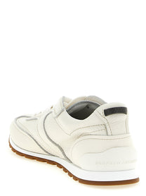 Brunello Cucinelli Women's Active Sneakers White
