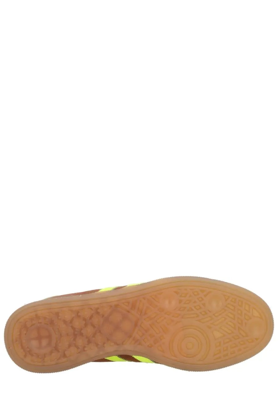 Adidas men’s sneaker muenchen multicolor yellow and brown with gum rubber sole for casual wear