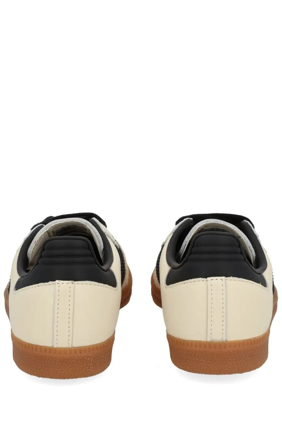 Adidas unisex Samba OG sneaker beige with cream and black suede upper and gum rubber sole classic design