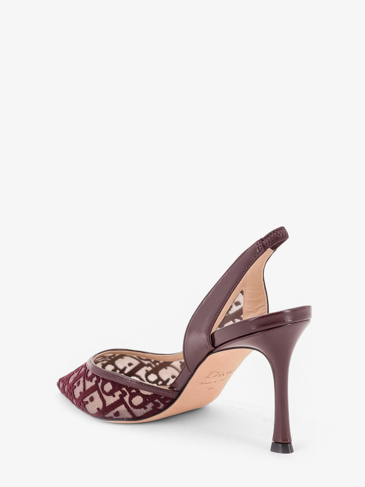 Dior Women's Adiorable Slingback Mesh Décolleté Black