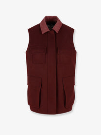 Max Mara Women's Vest Red