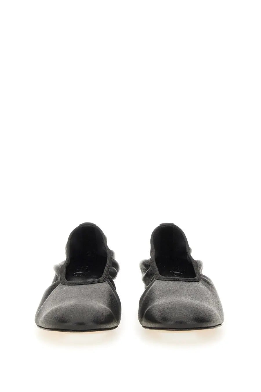 Aeyde women’s pump Gemma black sleek black leather ballet flats with a minimalist design perfect for everyday wear