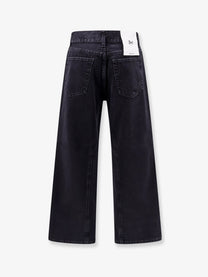 3x1 Women's Aime Black Denim Trousers Black