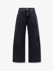 3x1 Women's Aime Black Denim Trousers Black