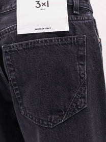 3x1 Women's Aime Black Denim Trousers Black