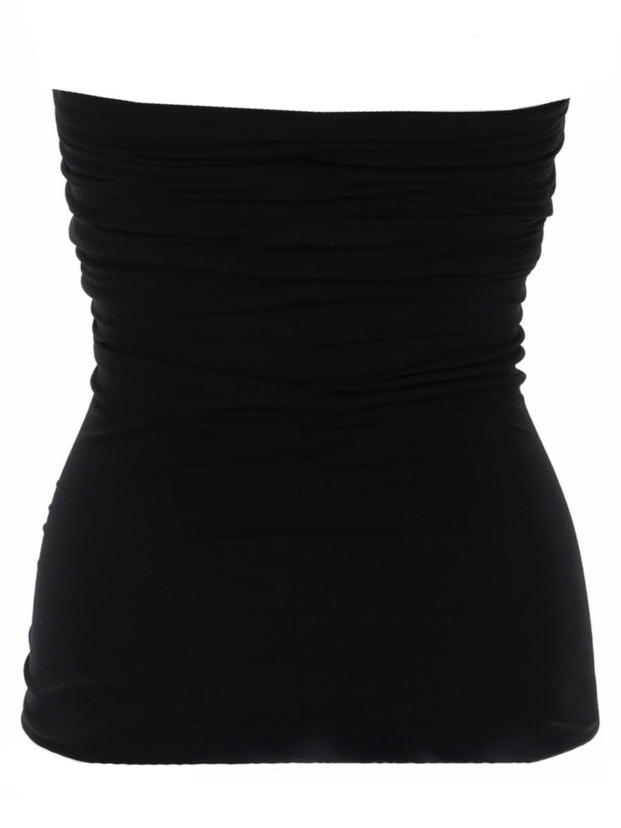 Rick Owens Women's Alannah Prong Bustier Top Black