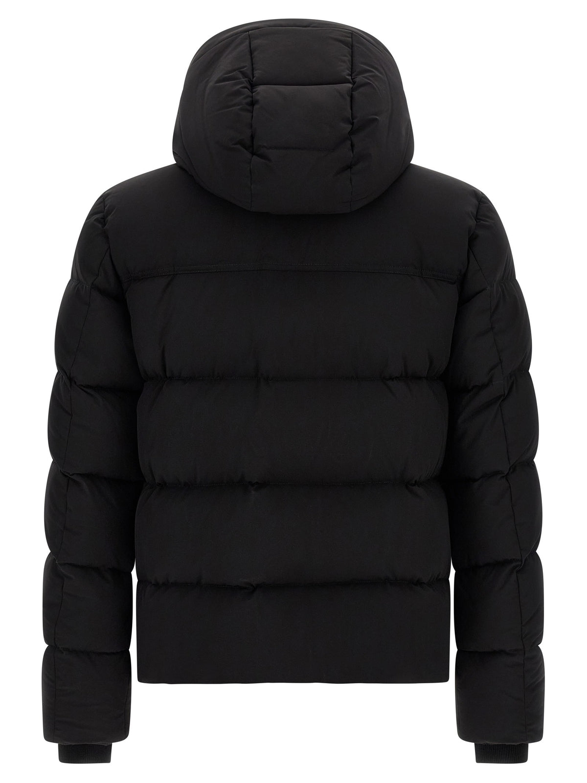 MooRER Alarick Bomber Jacket Acqua Line Black