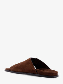 Alohas Women's Alba Suede Sandals Brown